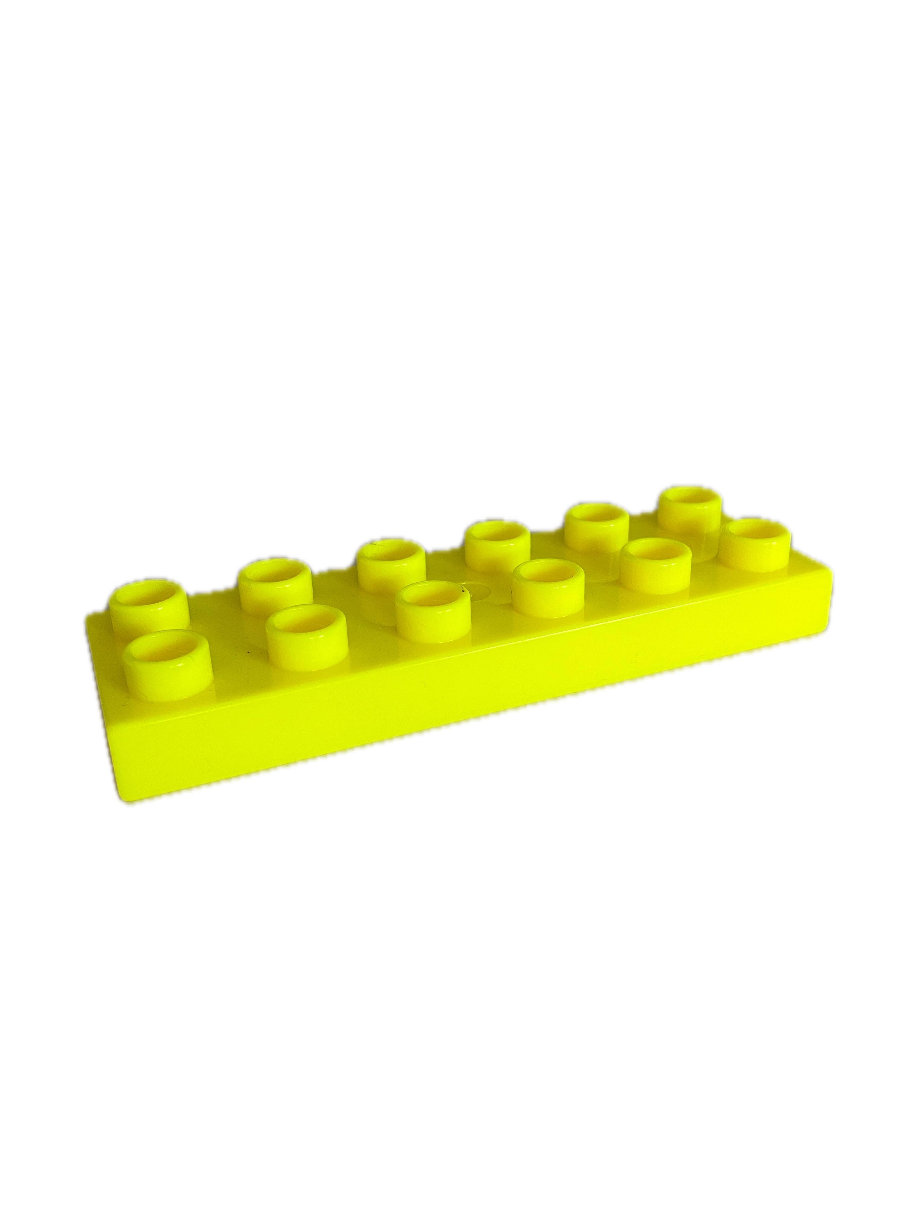 Lego Duplo kostka signální žlutá 6x2 úzká